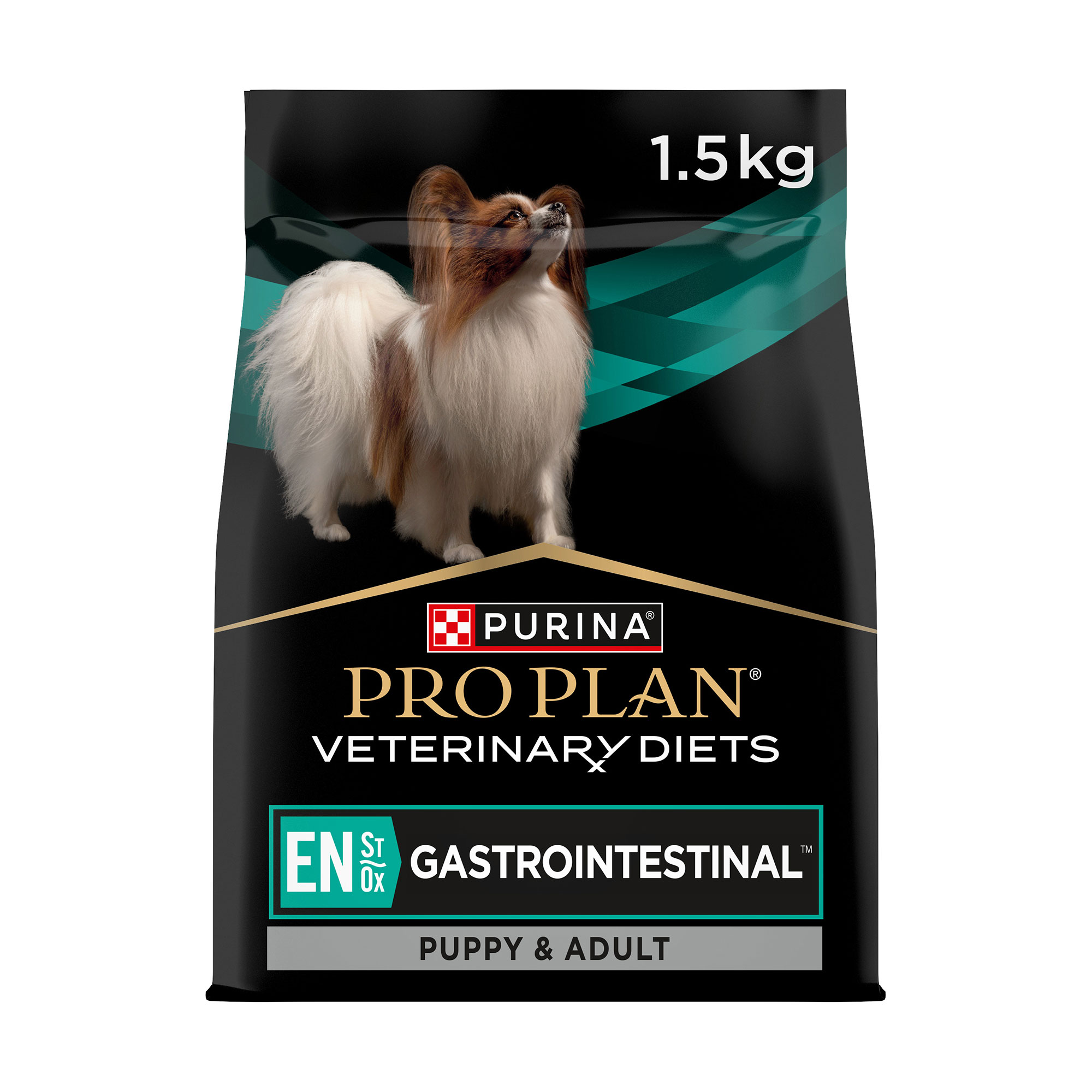 Сухий корм для цуценят та дорослих собак дрібних порід Pro Plan Veterinary Diets EN St/Ox Gastrointestinal при розладах кишкової абсорбції, 1.5 кг